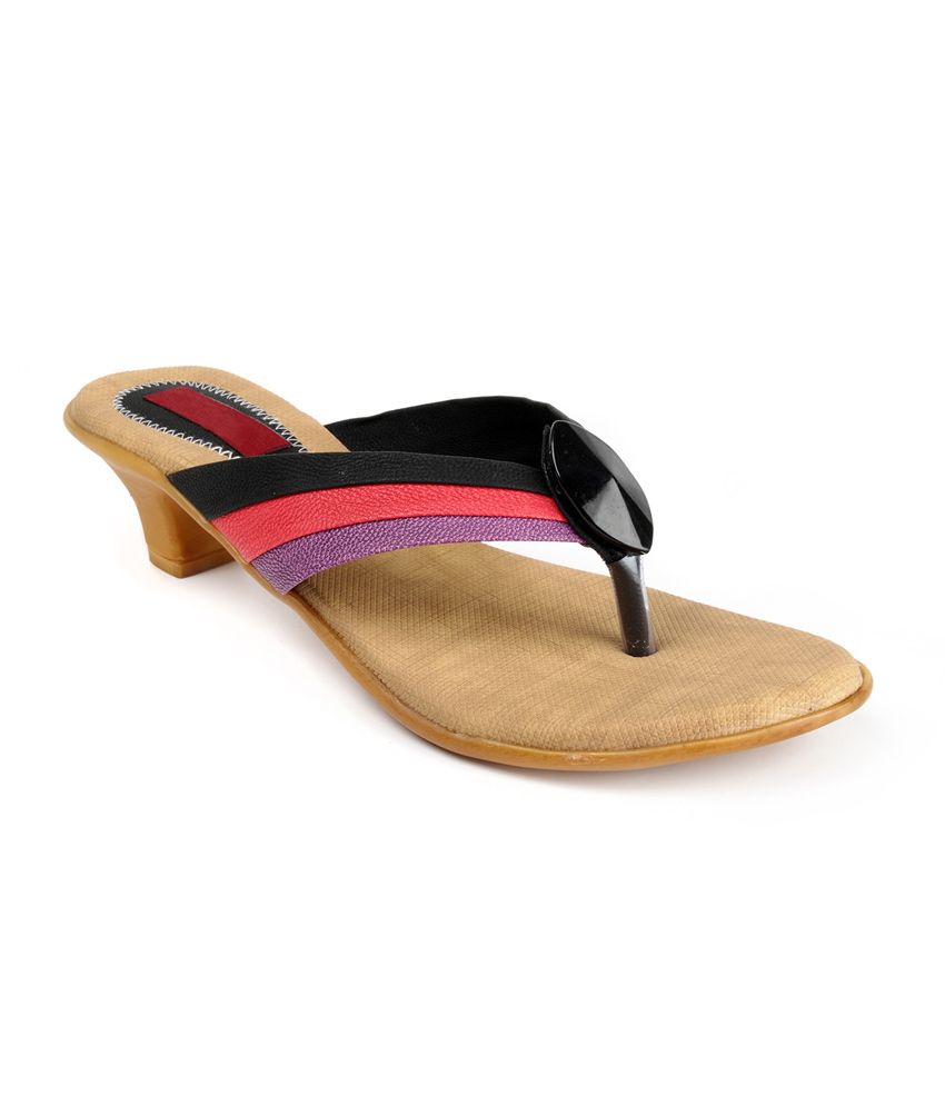 orange open toe shoes