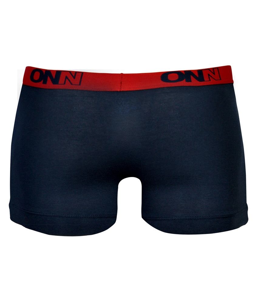 Onn Blue Cotton Lycra Boxer Buy Onn Blue Cotton Lycra Boxer Online at Low Price in India