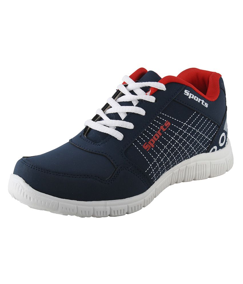 Sisa Navy Red Running Sports Shoes - Buy Sisa Navy Red Running Sports ...