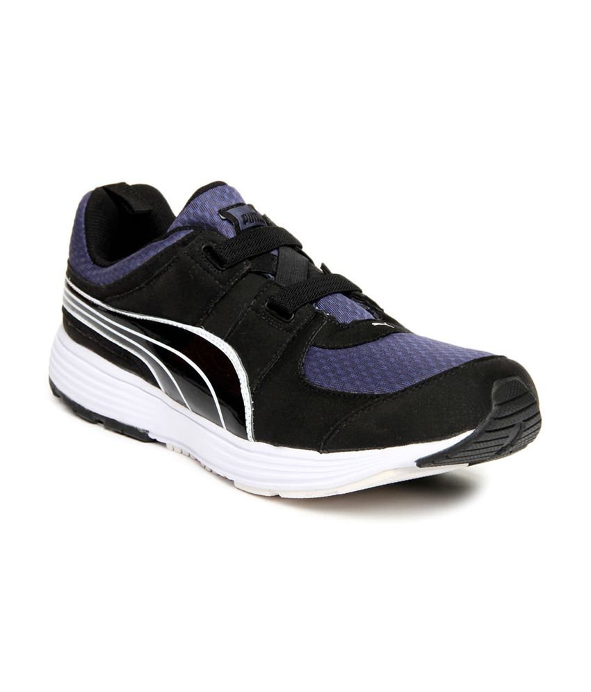 Puma Black Slip-on Mesh/textile Running Sport Shoes Price in India- Buy ...