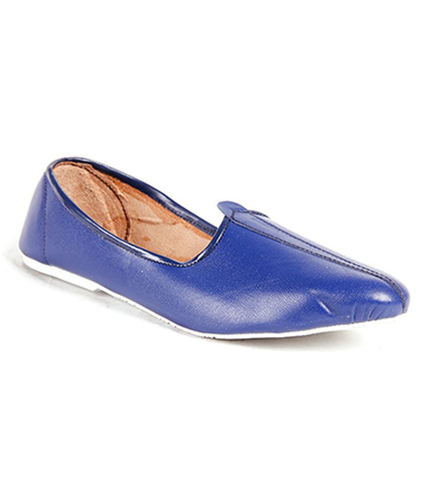 Darling Deals Blue Mojari Shoes - Buy 