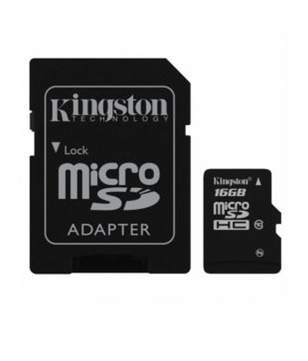     			Kingston 16 Gb Micro Sd Card Class 10