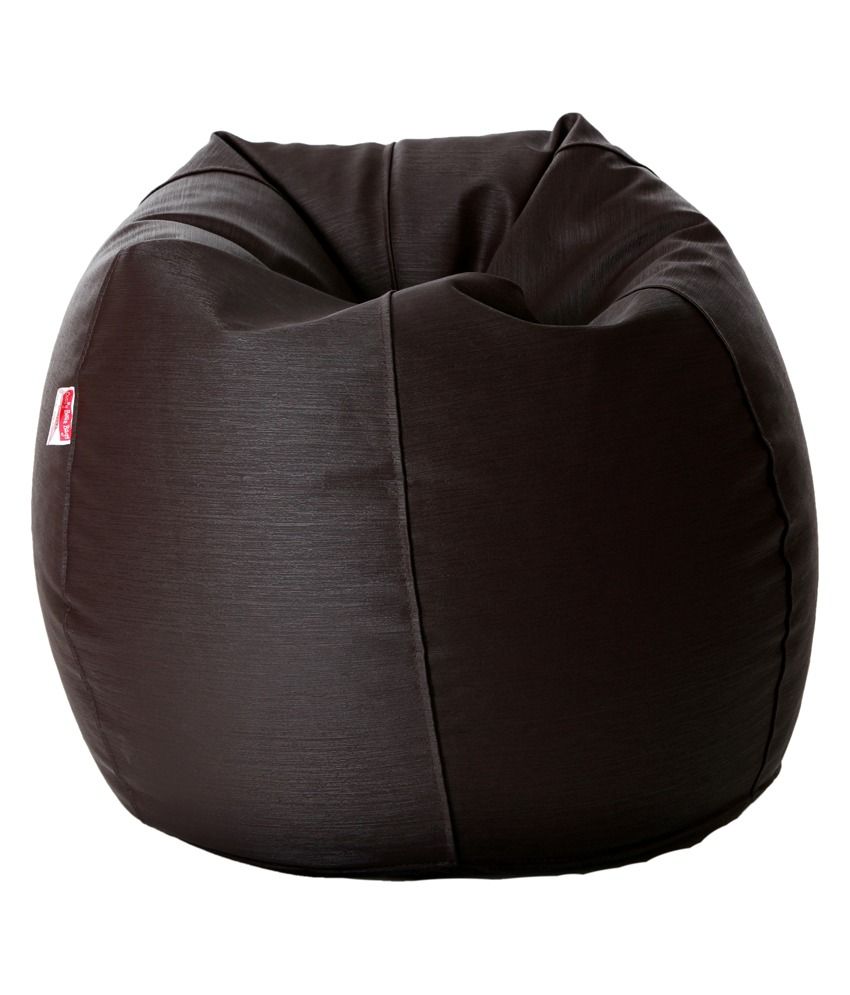 Biggie Bean Bag Xxl Size Designer Brown (filled) Buy