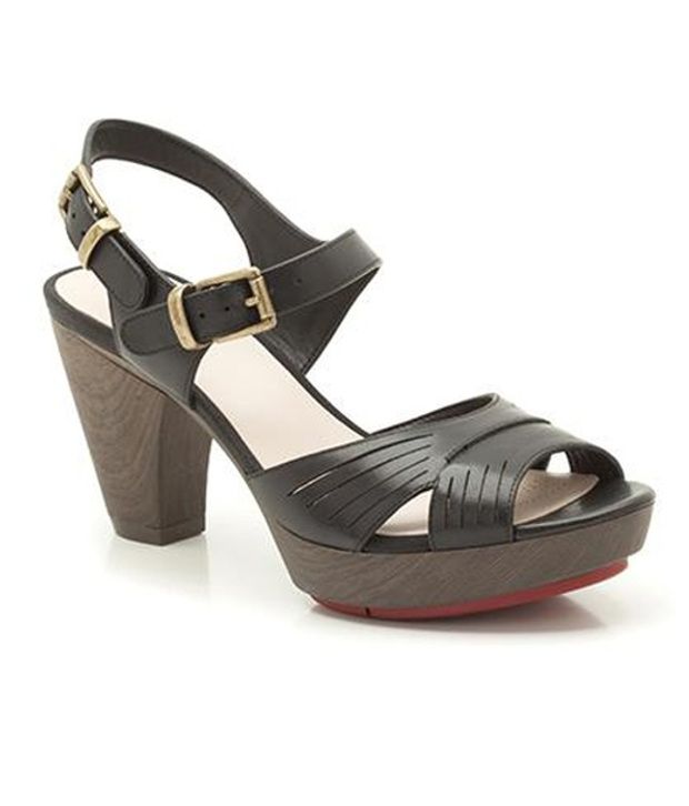 Clarks Black Block Sandals Price in India- Buy Clarks Black Block Sandals Online at Snapdeal