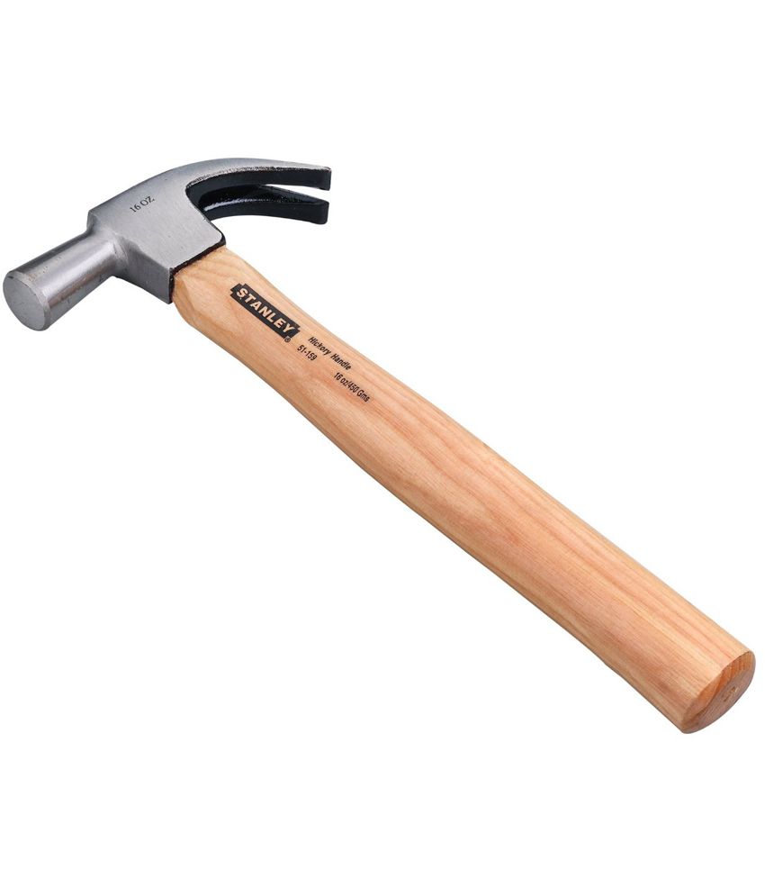 STANLEY - Striking Tools - (51-159) Wood Handle Nail Hammer...