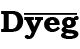 Dyeg