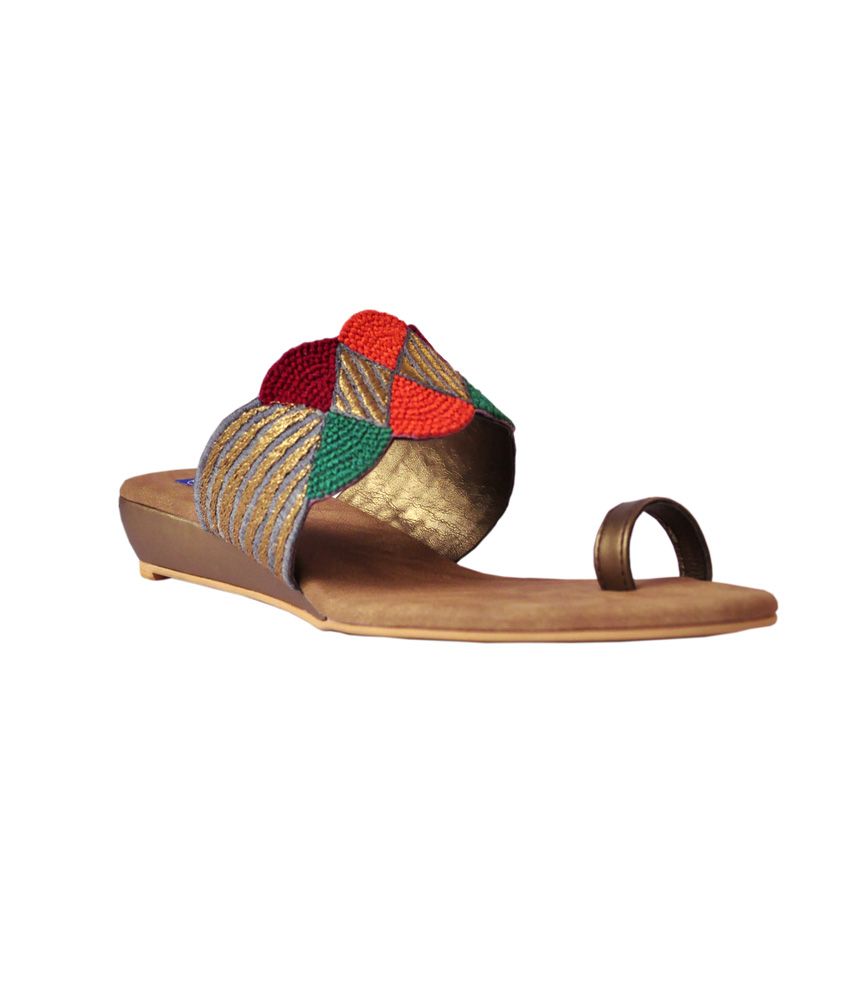 Mas Multi Jeans Wedge Chappal Price in India- Buy Mas Multi Jeans Wedge ...