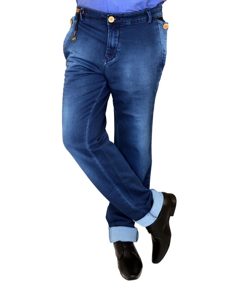 Coco Trend Blue Cotton Jeans Buy Coco Trend Blue Cotton Jeans Online