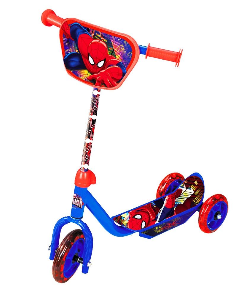 spiderman electric scooter car