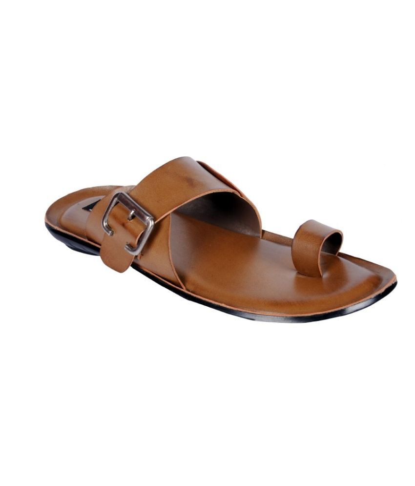 tan flip flops mens