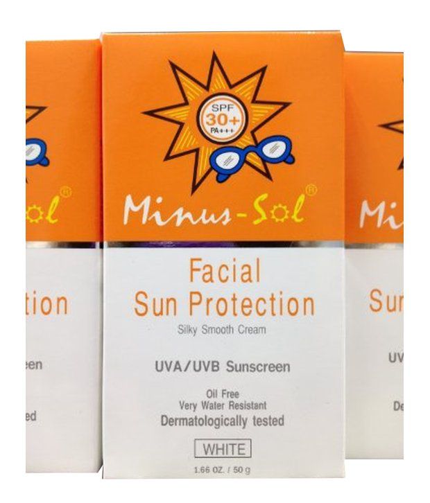 Minus Sol Facial Sun Protection Spf 30 50g Buy Minus Sol Facial Sun