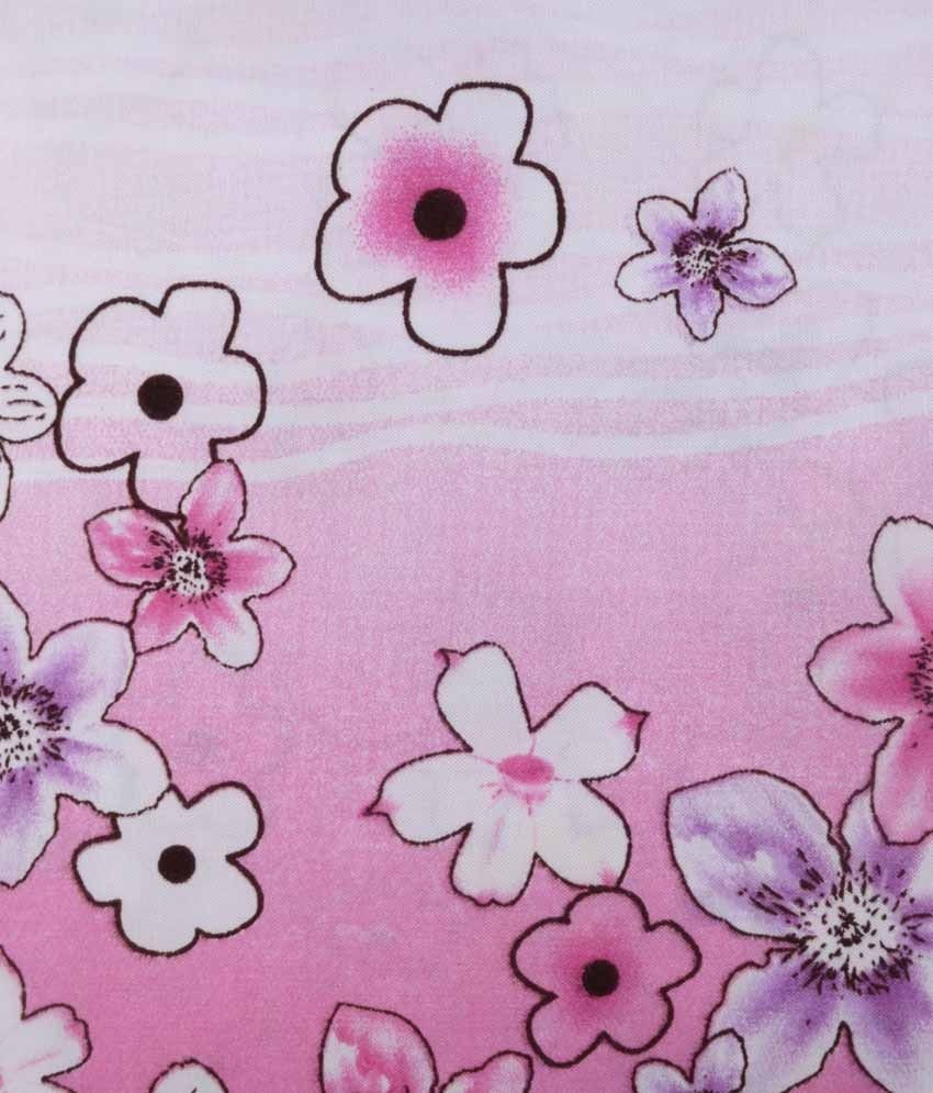 Inez Multicolor Floral Print Bed Sheets Buy Inez Multicolor Floral