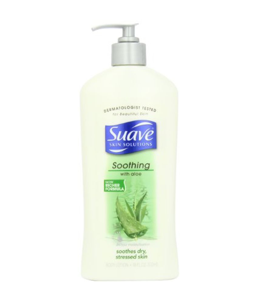 suave aloe vera lotion