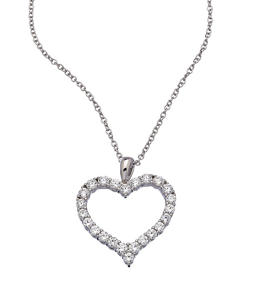 Adhira Stunning Heart Pendant: Buy Adhira Stunning Heart Pendant Online ...