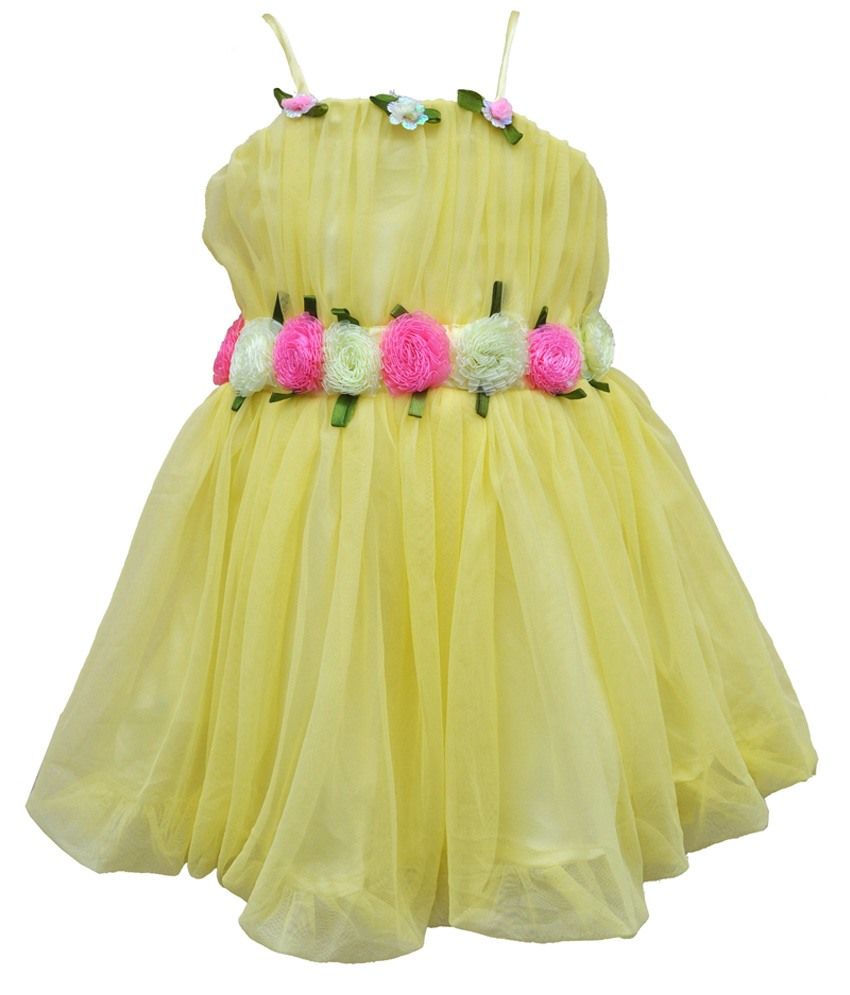 lemon yellow frocks