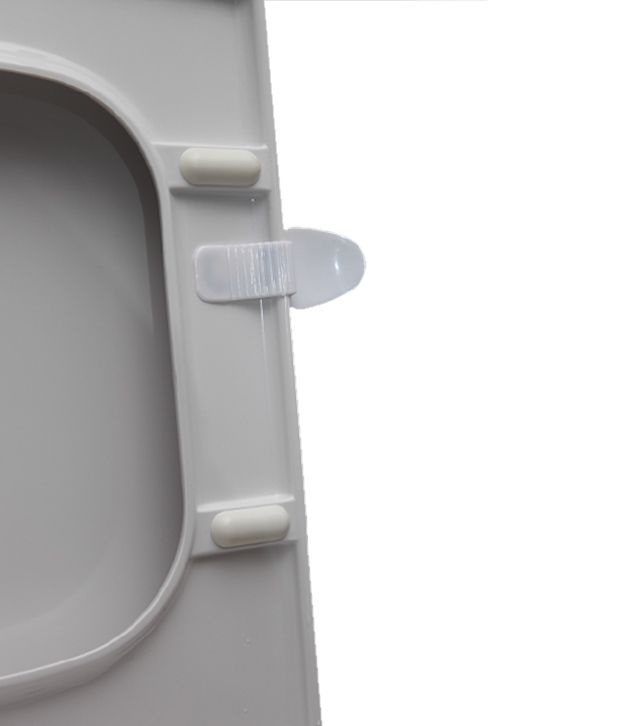 handle to lift up toilet seat