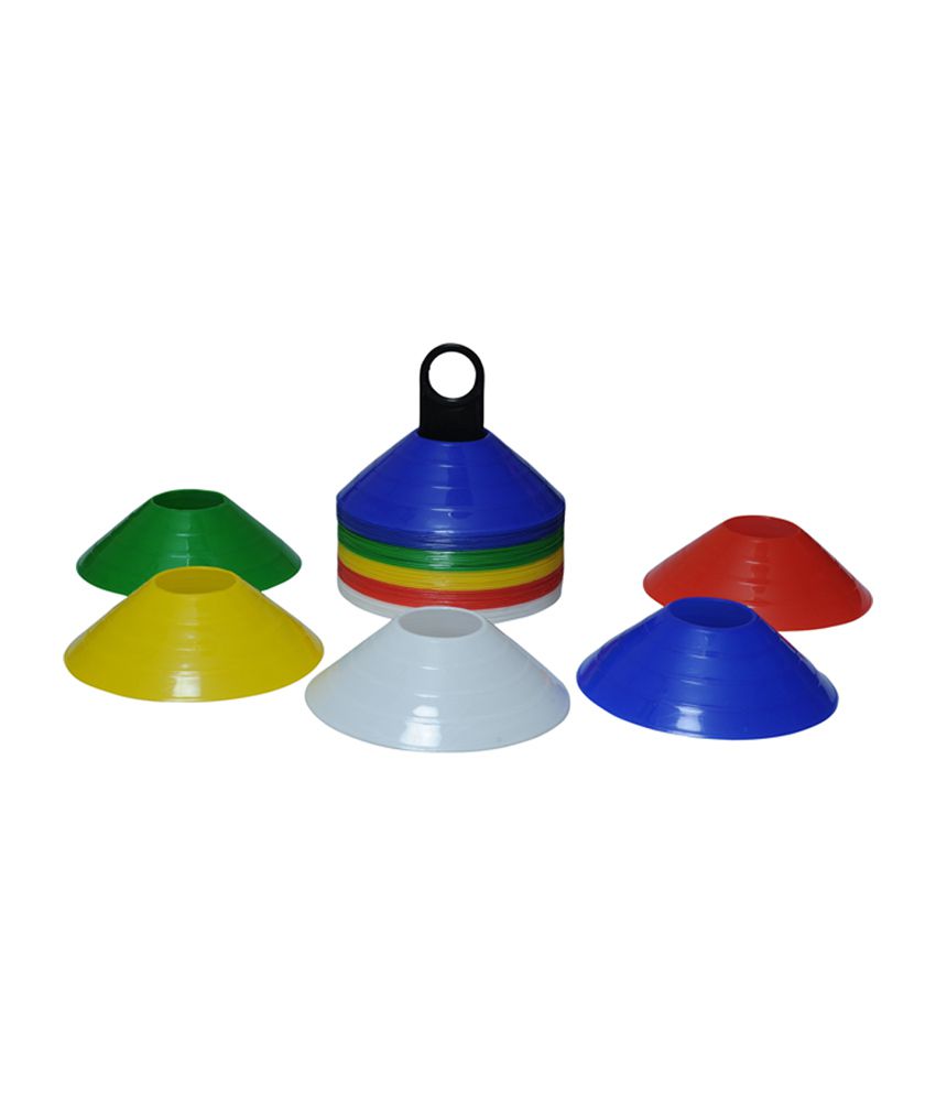 Pepup Saucer Cone Marker - 2 Inches (set Of 50 Of 5 Colours): Buy ...