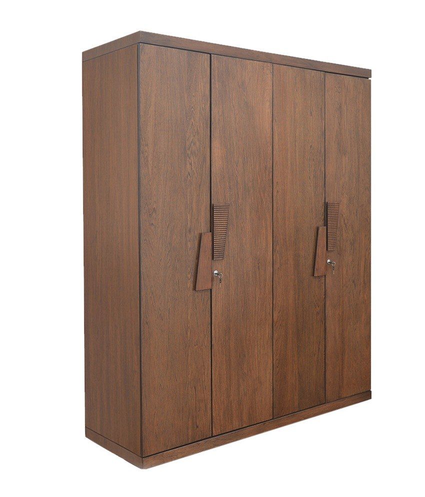 Home Nilkamal Everest 4 Door Wardrobe Buy Online At Best