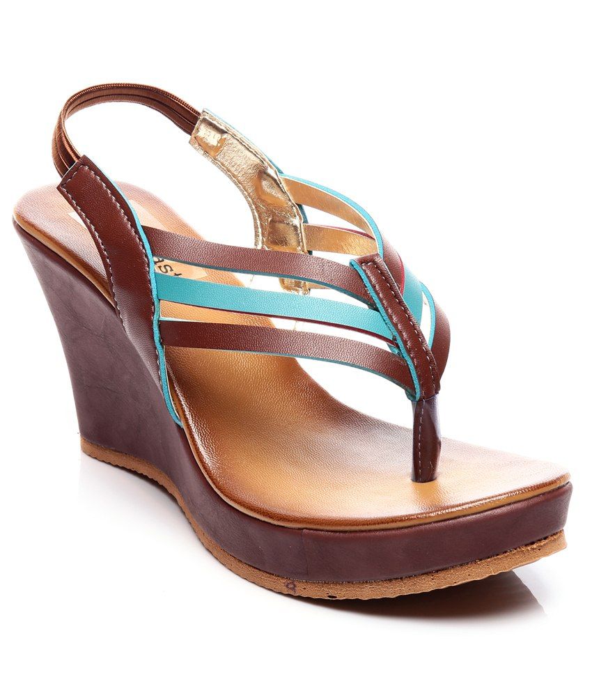 brown wedges buy brown wedges online in india