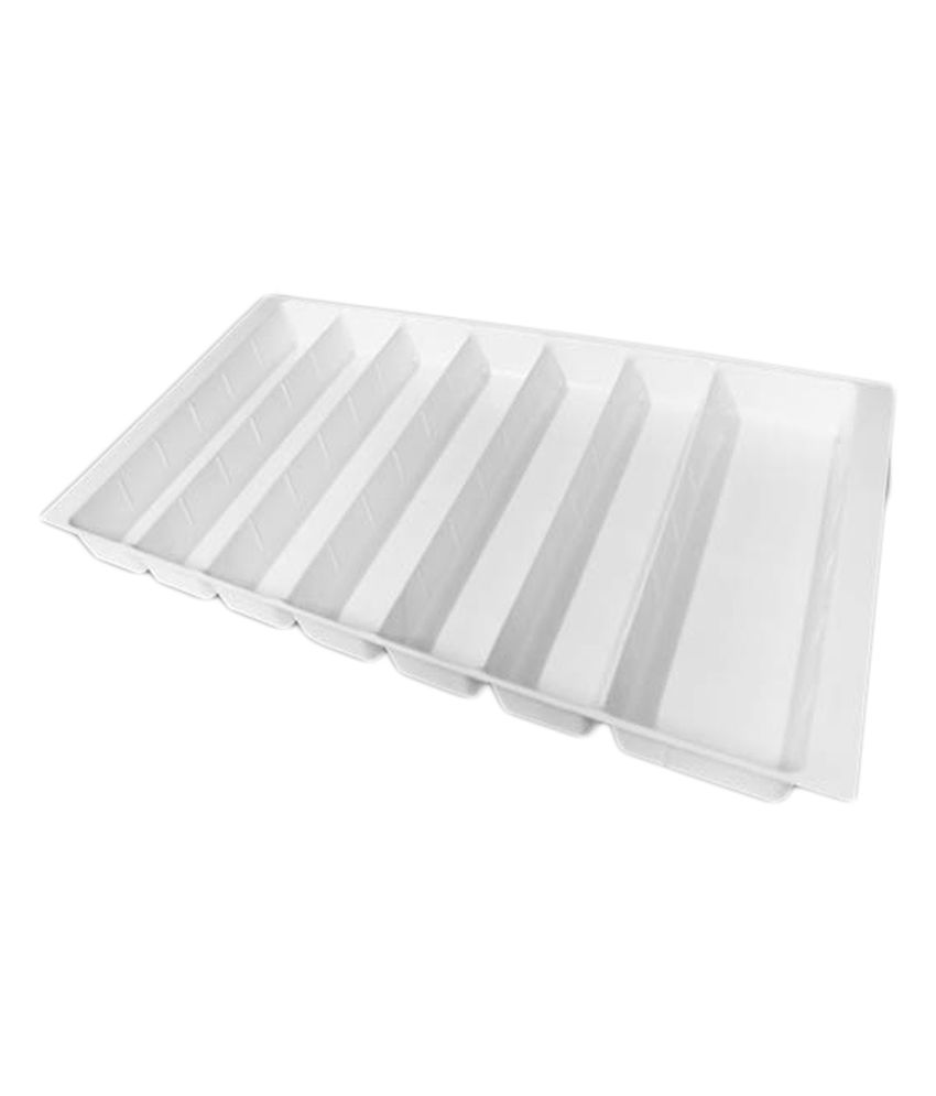 Buy Modular White Pvc Cutlery Tray Drawer Width 900mm Online at Low