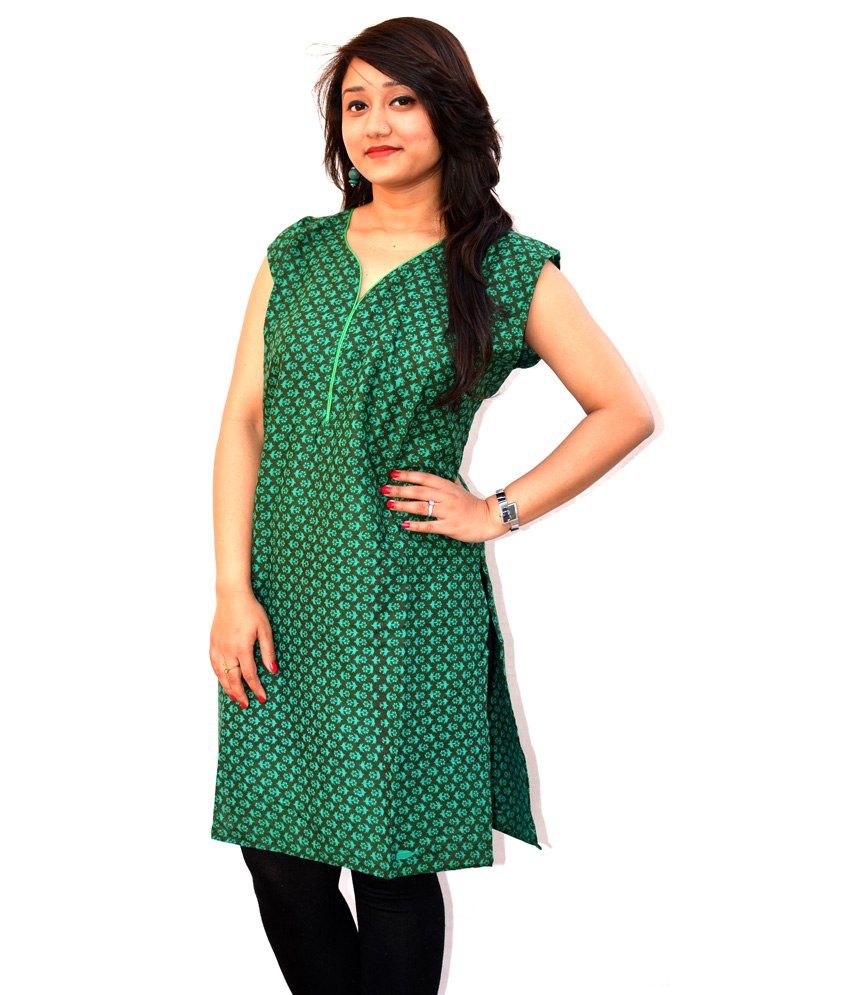 both side cut kurti