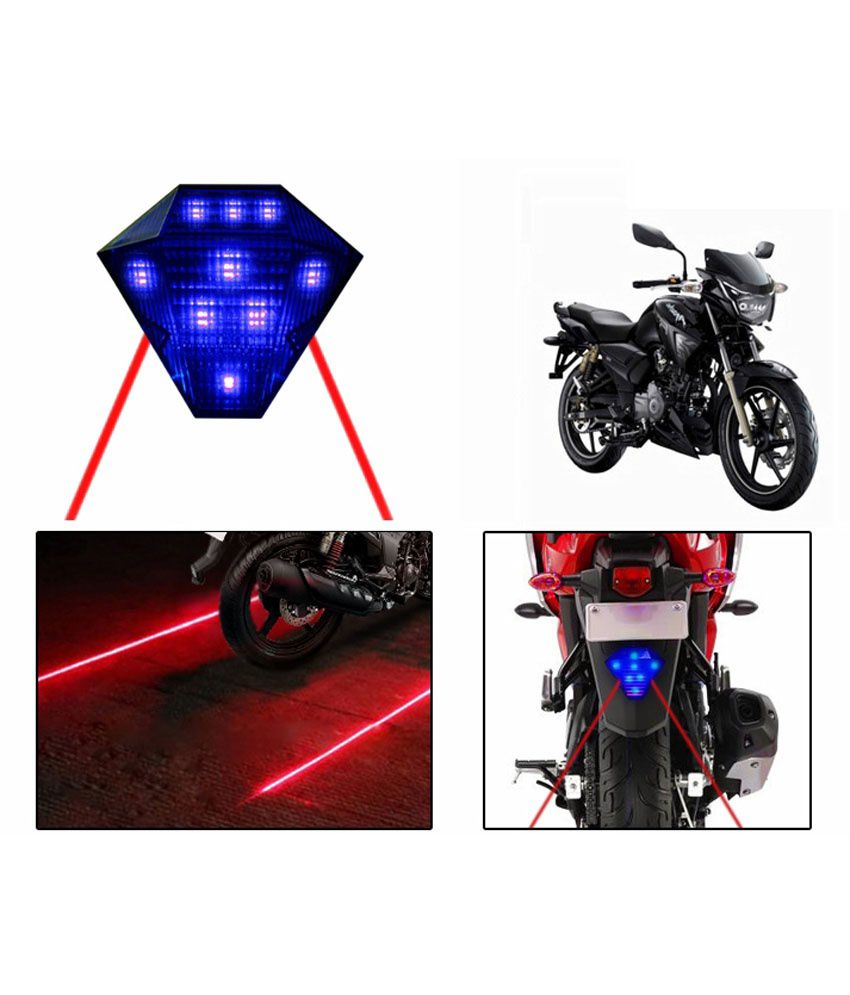 Speedwav Led Laser Brake Light With Flasher Blue Tvs Apache Rtr 180 Buy Speedwav Led Laser Brake Light With Flasher Blue Tvs Apache Rtr 180 Online At Low Price In India On Snapdeal