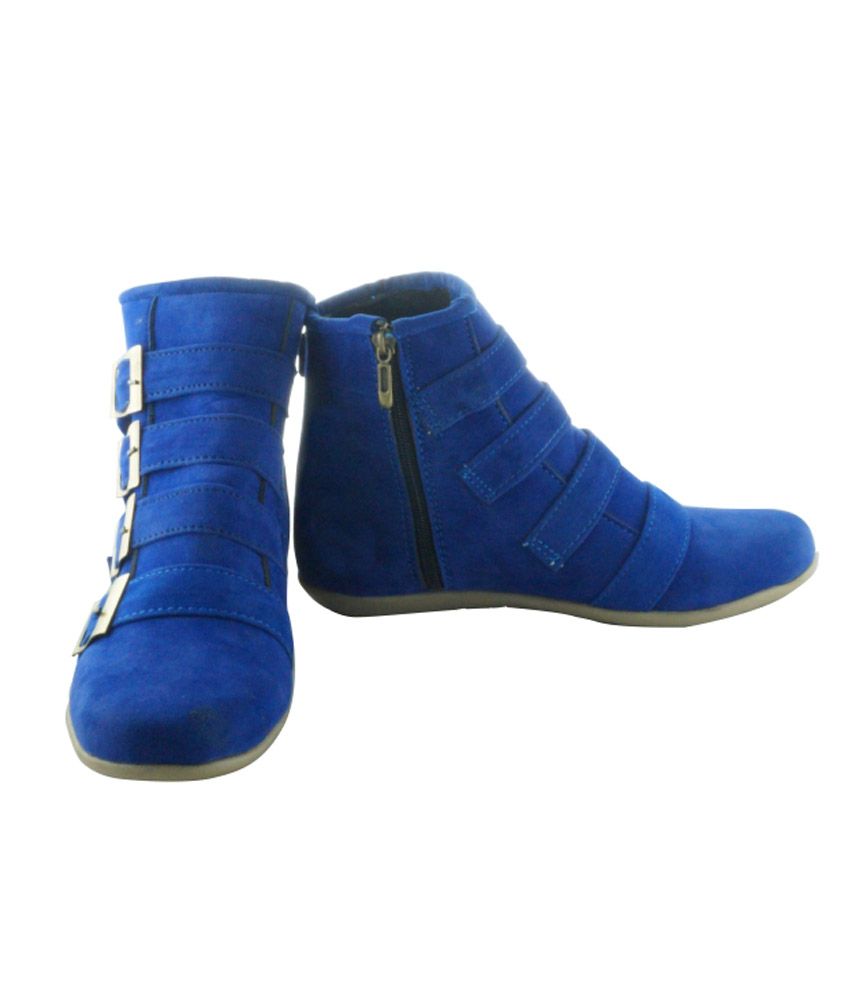 Remson India Blue Attractive Boots Price in India Buy Remson India