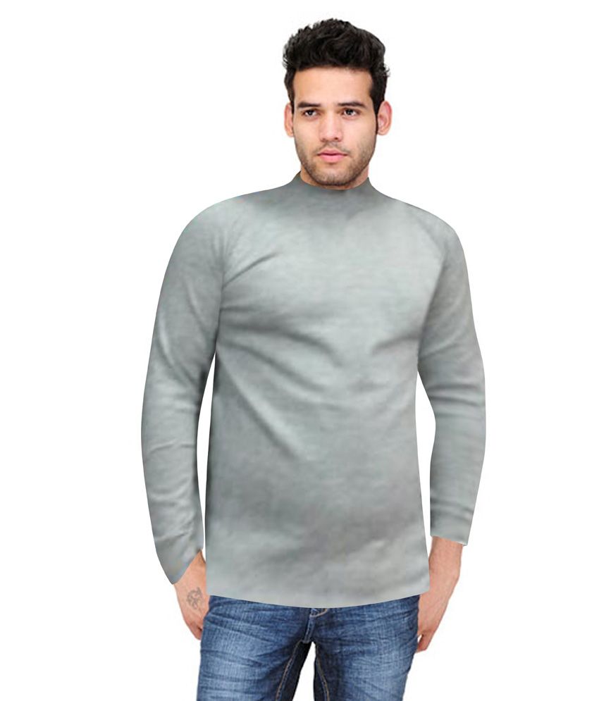 mens high neck pullover