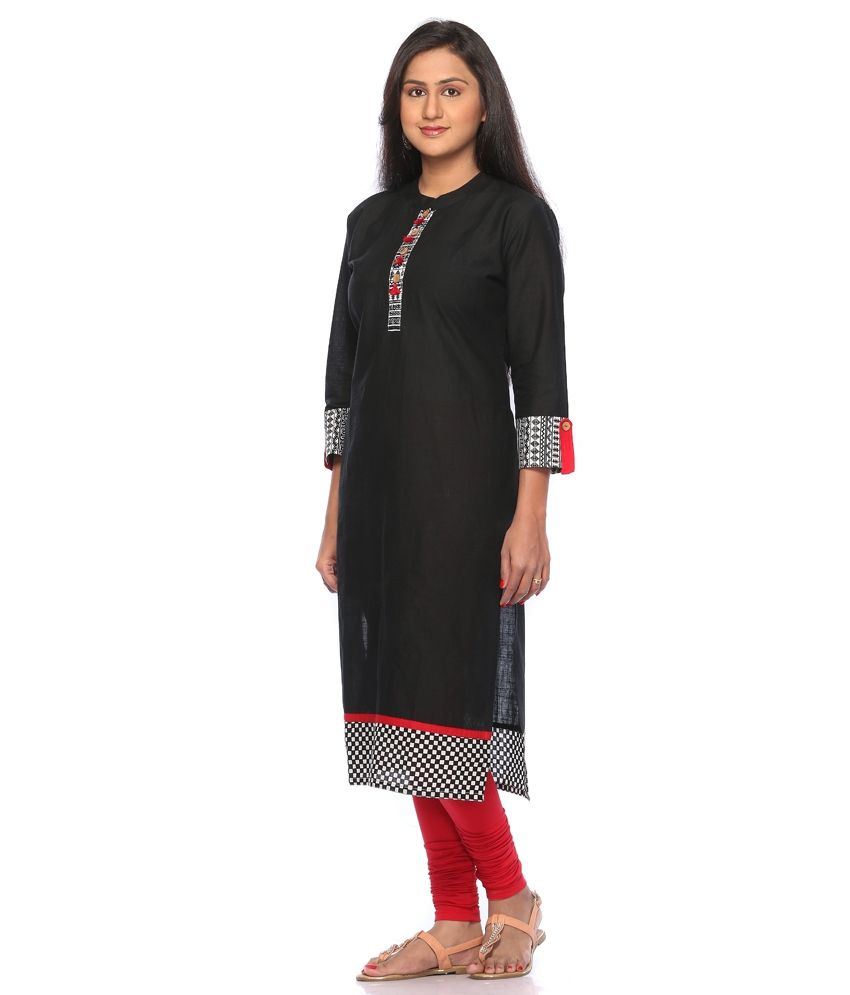 Chaudhari Lifestyle Cotton Kurti - Buy Chaudhari Lifestyle Cotton Kurti ...