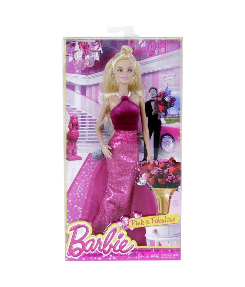 barbie long frock design