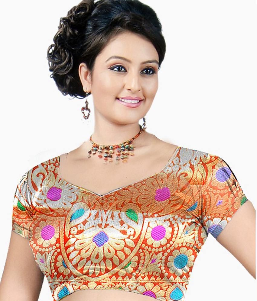 Designer blouse pieces online shopping Clearance