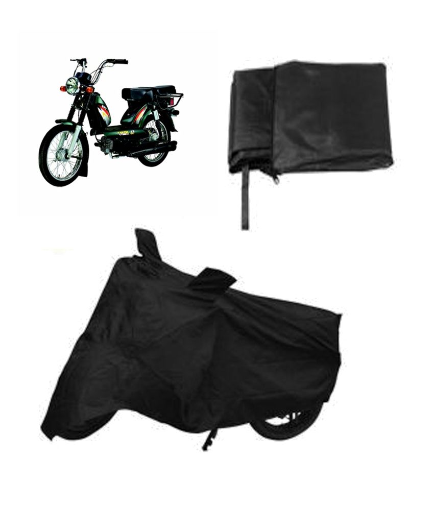 Bike Body Cover Black For Tvs Super Xl Double Seater Buy