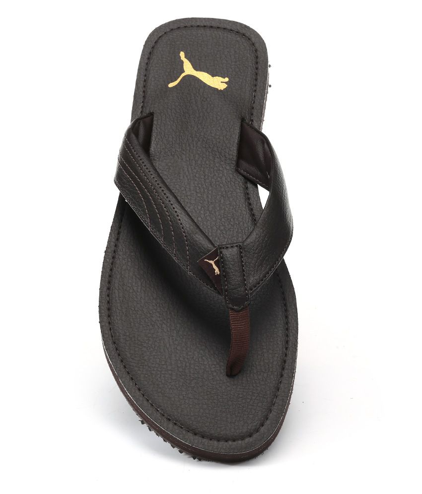 puma leather slippers online