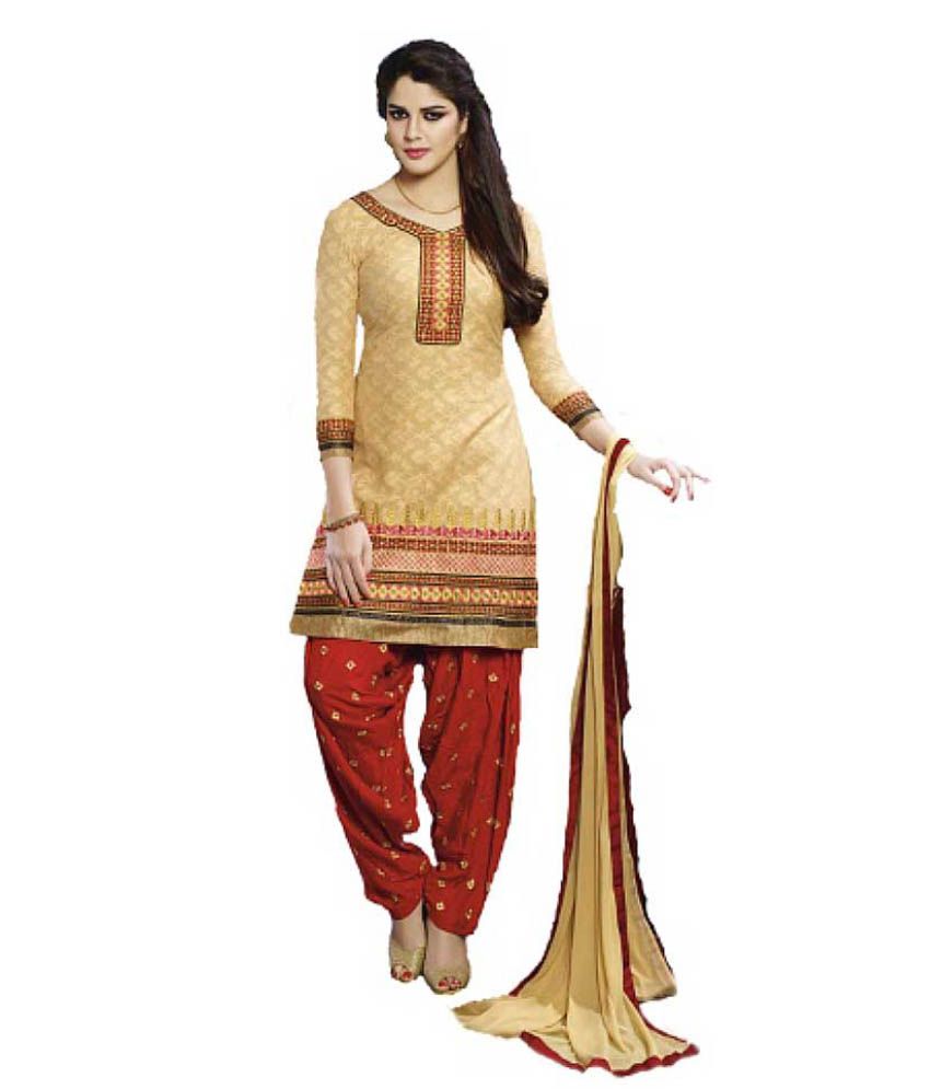 snapdeal patiala salwar suit