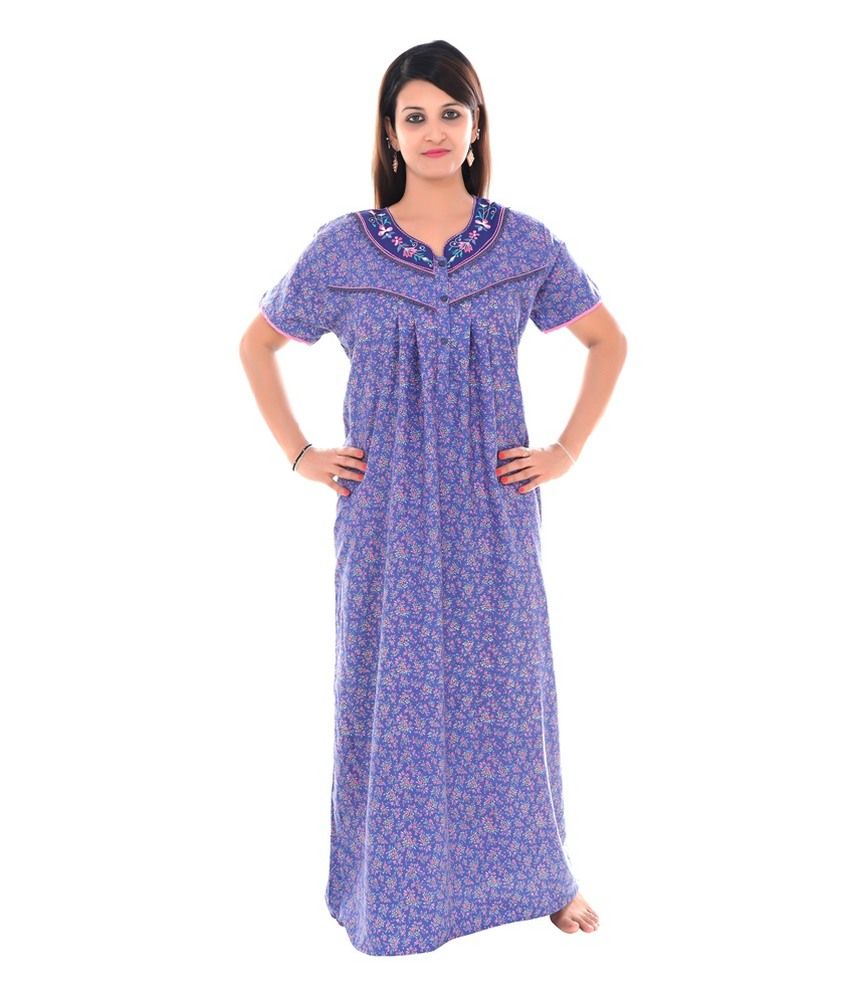 full sleeve cotton nighty online india