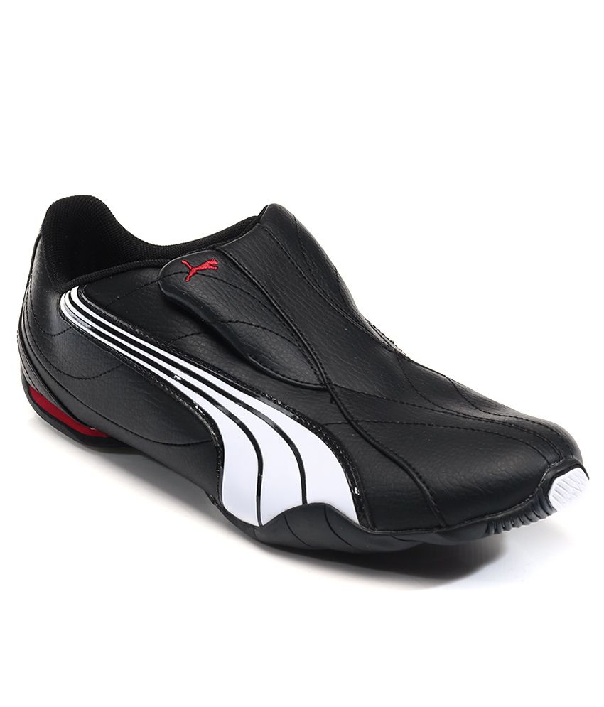 Puma Tergament Black White Sports Shoes 