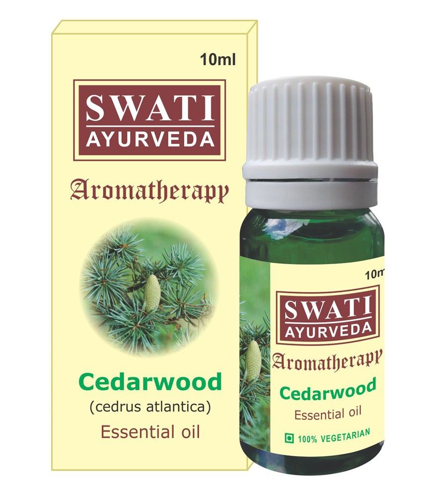 Swati Ayurveda Essential Oil Cedarwood (cedrus Atlantica) 10 Ml: Buy Online at Best Prices in 