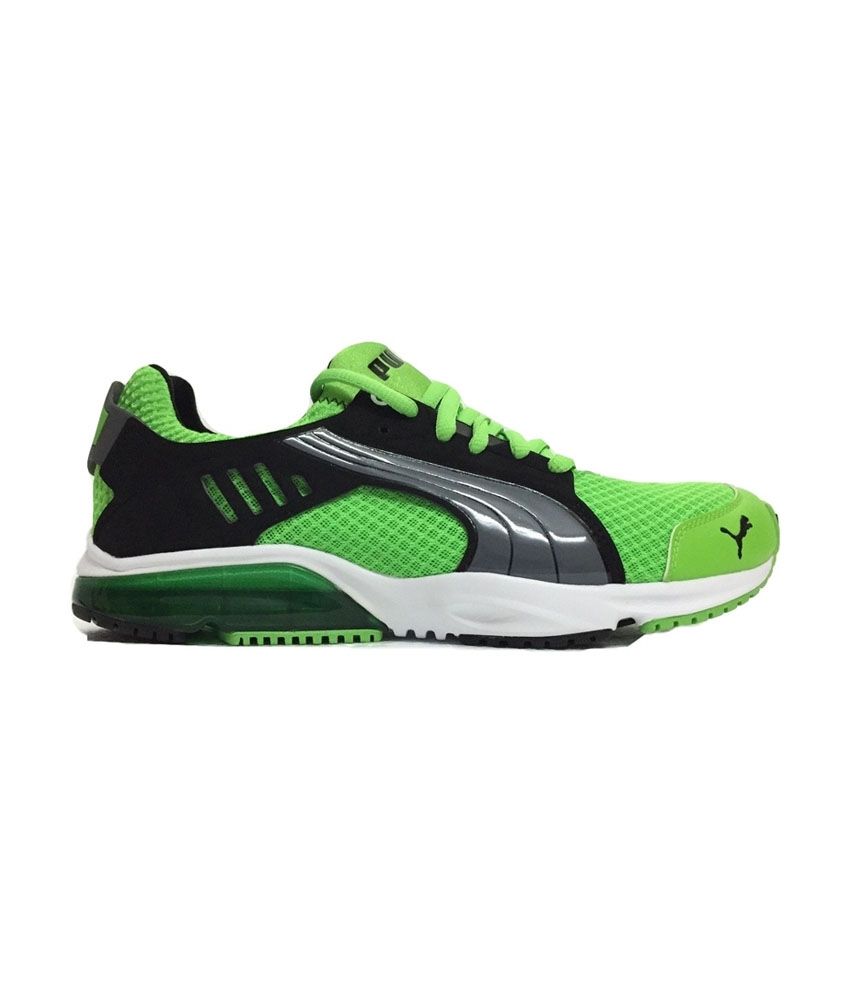 Puma Powertech Blaze Fluorescent Green Sport Shoes Buy Puma Powertech