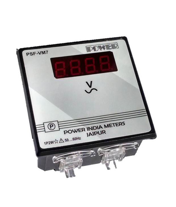 Buy Power India Meters Digital Panel Meters Voltmeter(Psf