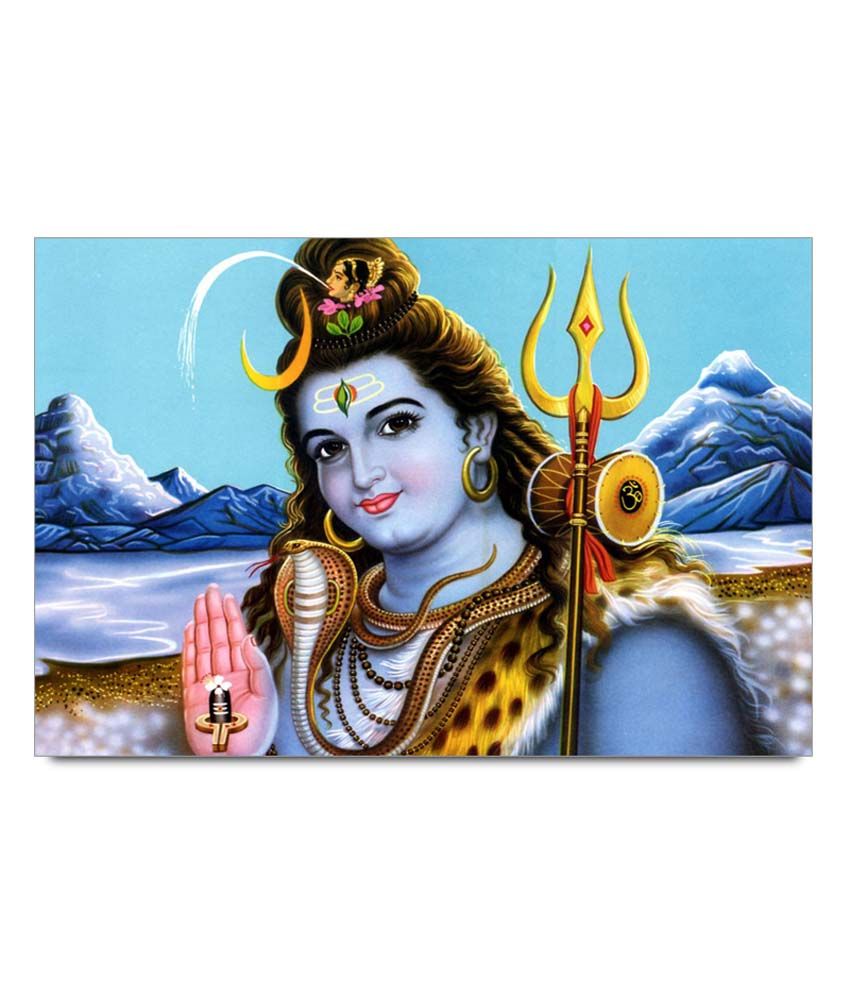 Amy Glossy Beautiful Lord Shiva Poster: Buy Amy Glossy Beautiful ...