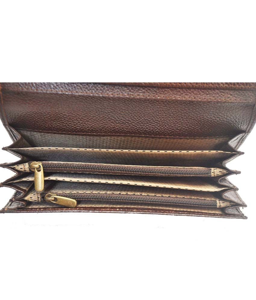 Modish Genuine Leather Wallet Gift Set For Couple Buy Online at Low