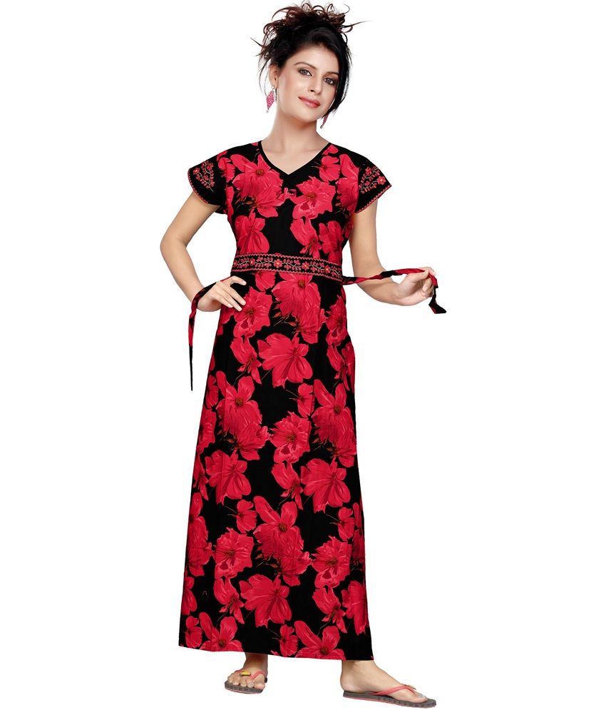 long nighty design
