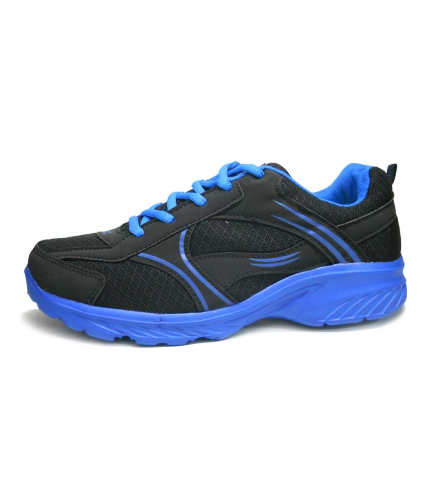 Fast Trax Blue And Black Mens Sports Shoes - Buy Fast Trax Blue And ...