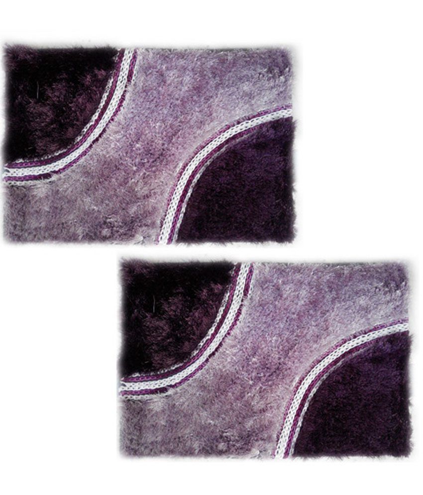 Firangi Multicolour Contemporary Large Floor Mats Pack Of 2 Buy