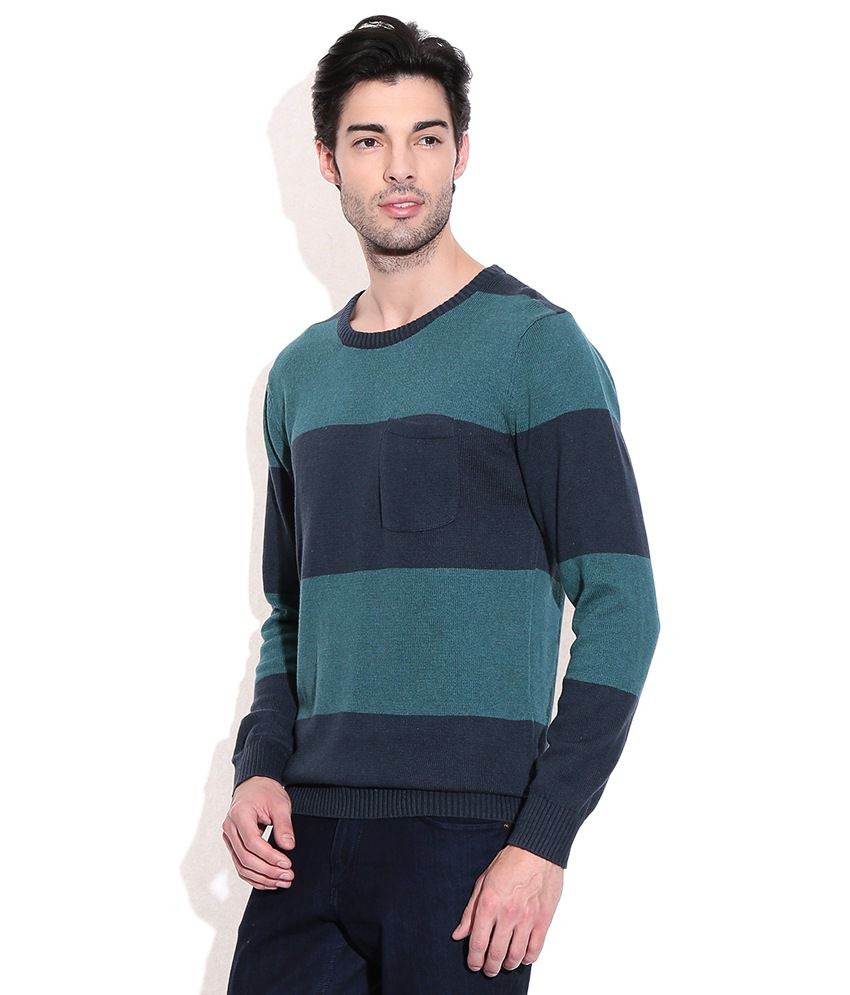 Bossini Navy Striped Sweater - Buy Bossini Navy Striped Sweater Online ...