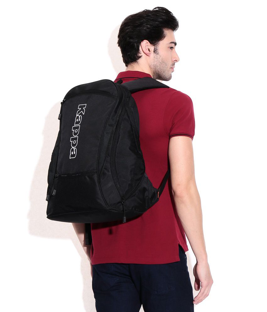 Kappa Black Backpack - Buy Kappa Black Backpack Online at Low Price ...