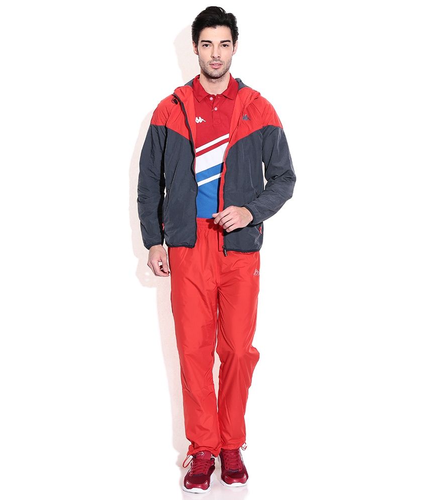 kappa polyester track pants