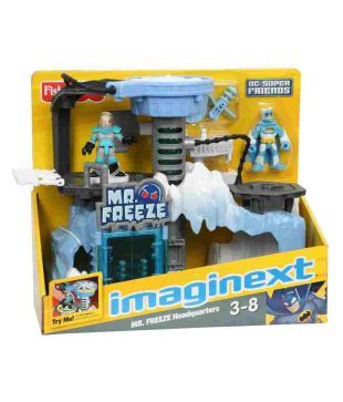 imaginext mr freeze playset