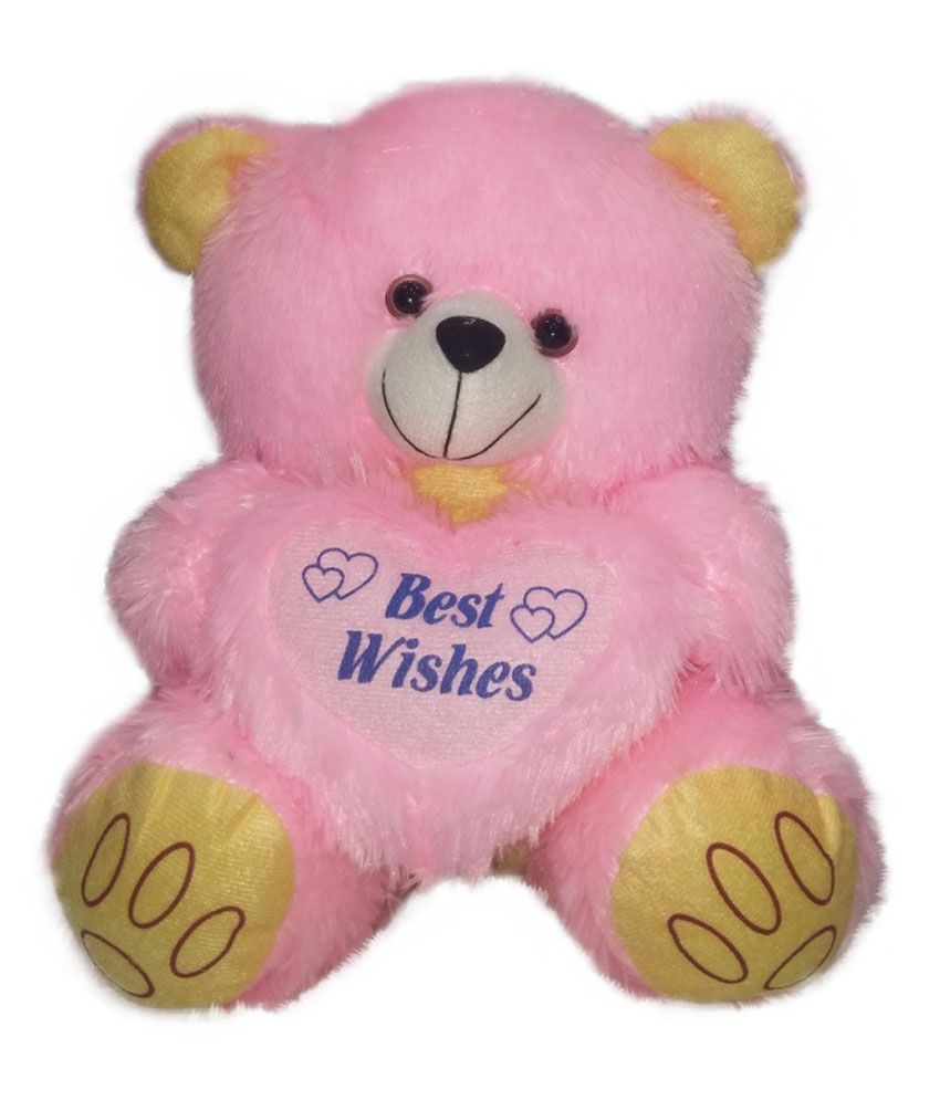 Anni Pink Stuffed Teddy bear stuffed love soft toy for boyfriend ...