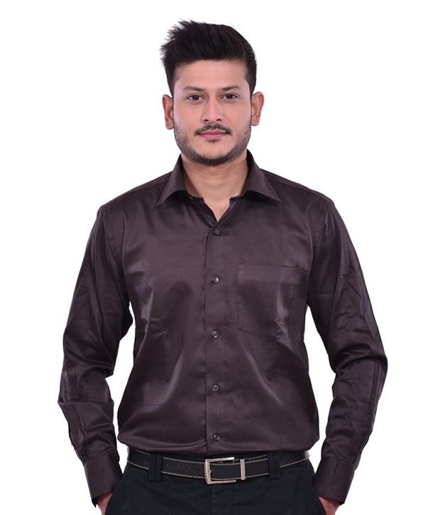 silk formal shirts